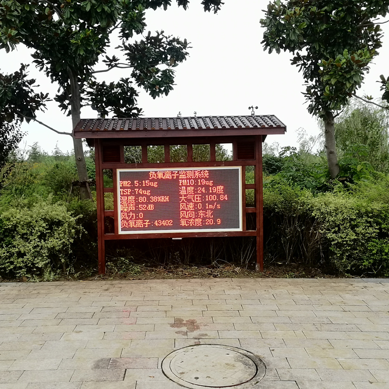 空氣負氧離子監測站介紹
