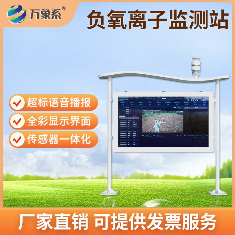 彩屏負氧離子監測站